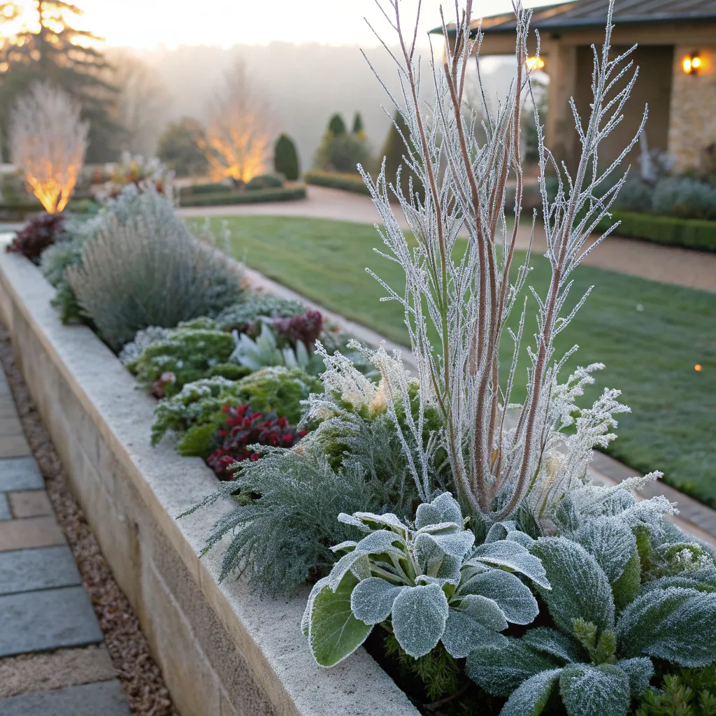 Frosted Plant Arrangement Course